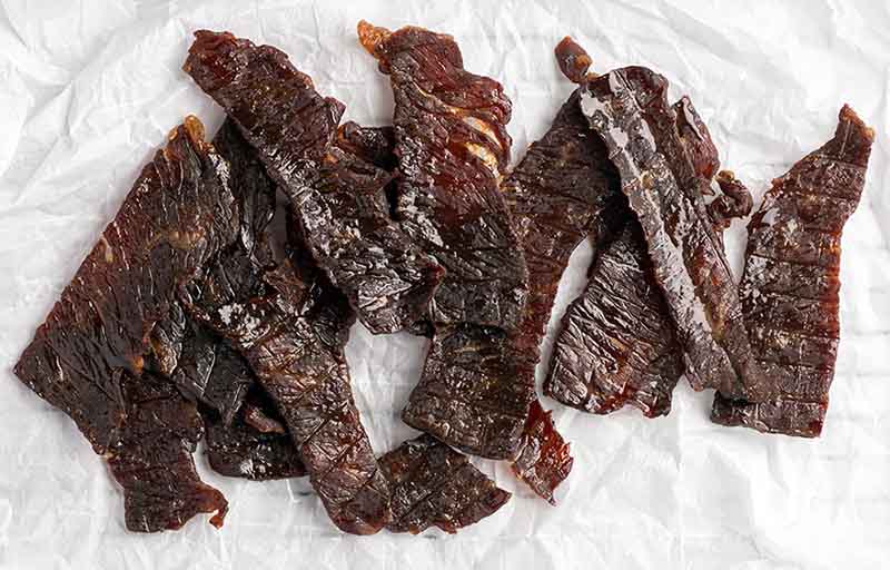 Image of teriyaki beef jerky