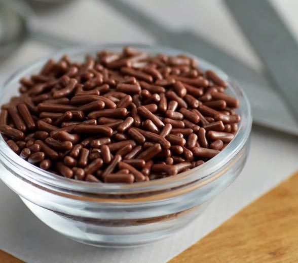 Image of chocolate sprinkles