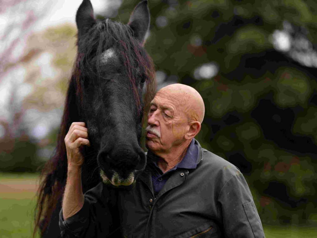 Image of Dr Jan Pol and Horse