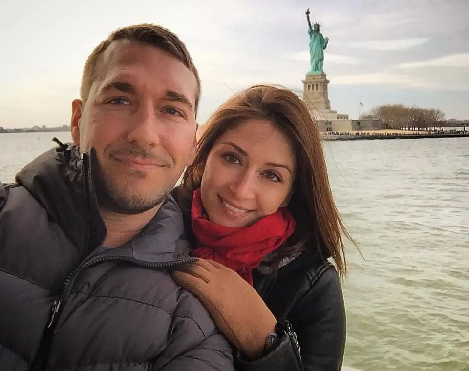 Image of Brandon McMillan with his wife Alanna Lynn Polcyn